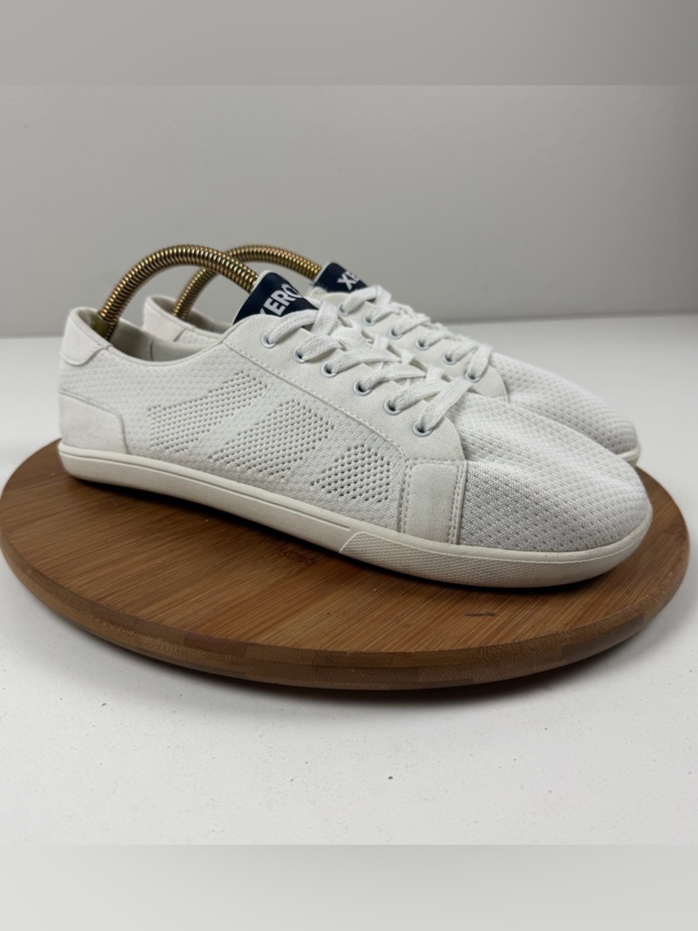 Xero Dillon Barefoot Classic White Knit Minimalist Sneakers